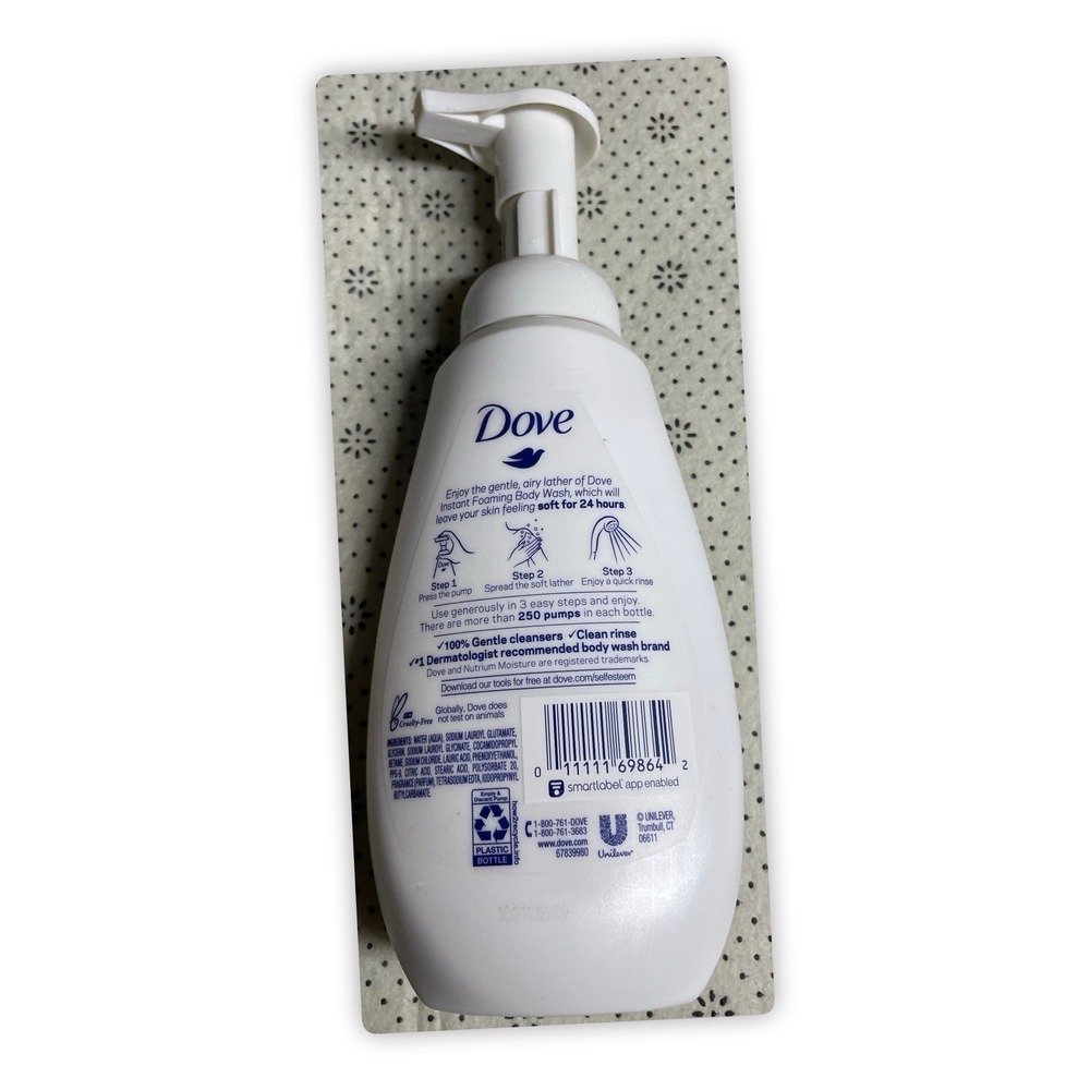 Dove Instant Foaming Body Wash, 13.5 FL. OZ.‎ - Picture 2 of 2
